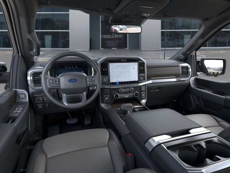 2026 Ford F-150 LARIAT Star White Metallic Tri-Coat at Planet Ford