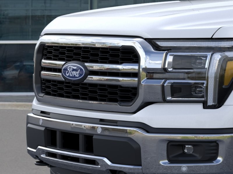 2026 Ford F-150 LARIAT Star White Metallic Tri-Coat at Planet Ford