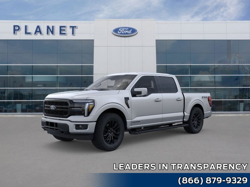 2025 Ford F-150 LARIAT Iconic Silver Metallic at Planet Ford