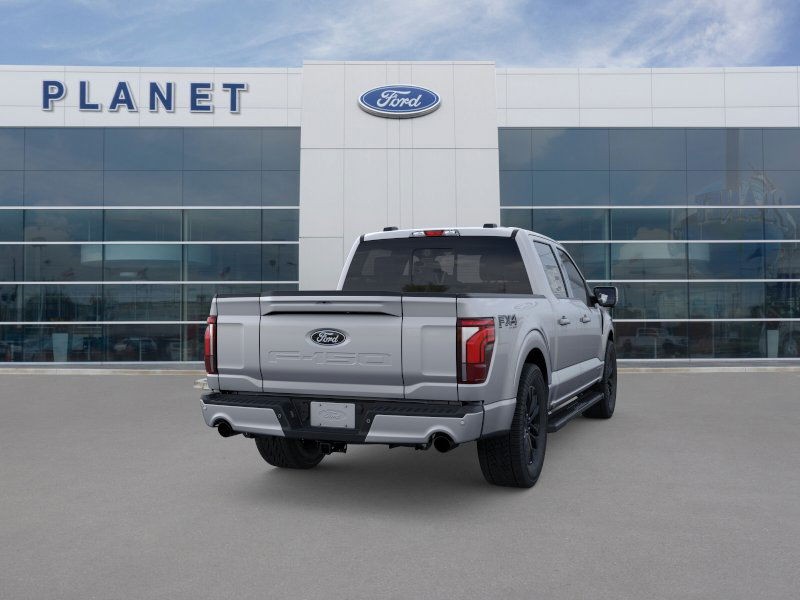 2025 Ford F-150 LARIAT Iconic Silver Metallic at Planet Ford