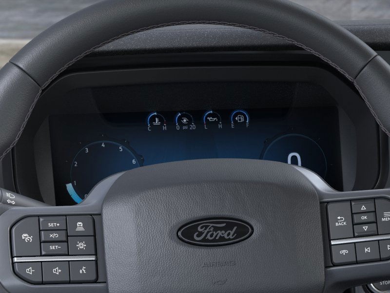 2025 Ford F-150 LARIAT Agate Black Metallic at Planet Ford