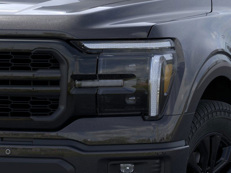 2025 Ford F-150 LARIAT Agate Black Metallic at Planet Ford