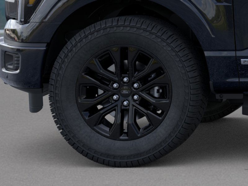 2025 Ford F-150 LARIAT Agate Black Metallic at Planet Ford