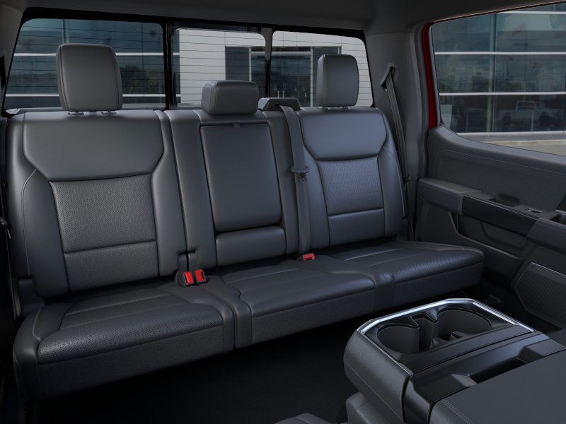 2025 Ford F-150 LARIAT Rapid Red Metallic Tinted Clearcoat at Planet Ford