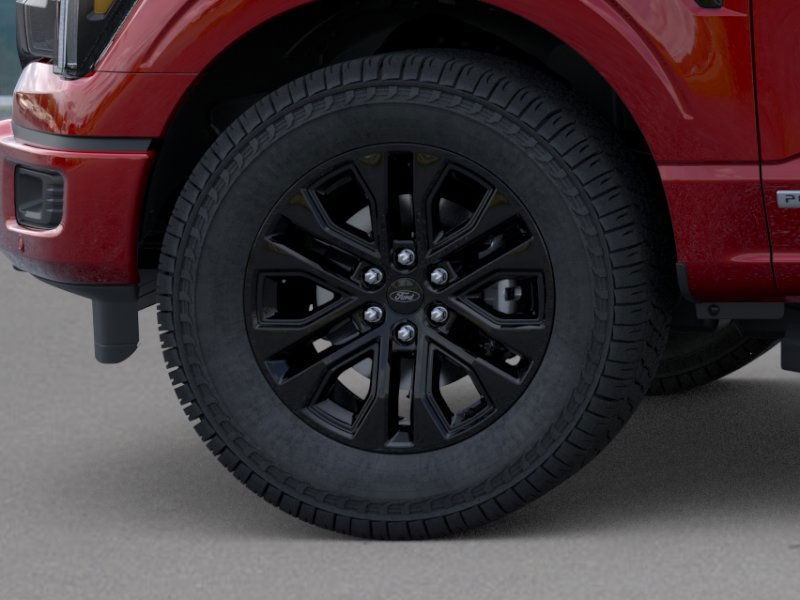 2025 Ford F-150 LARIAT Rapid Red Metallic Tinted Clearcoat at Planet Ford