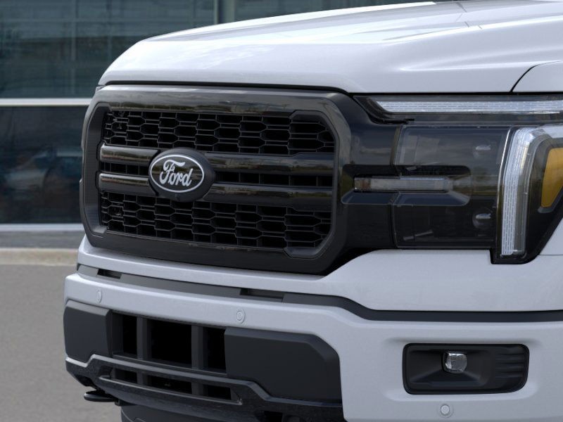 2025 Ford F-150 LARIAT Space White Metallic at Planet Ford