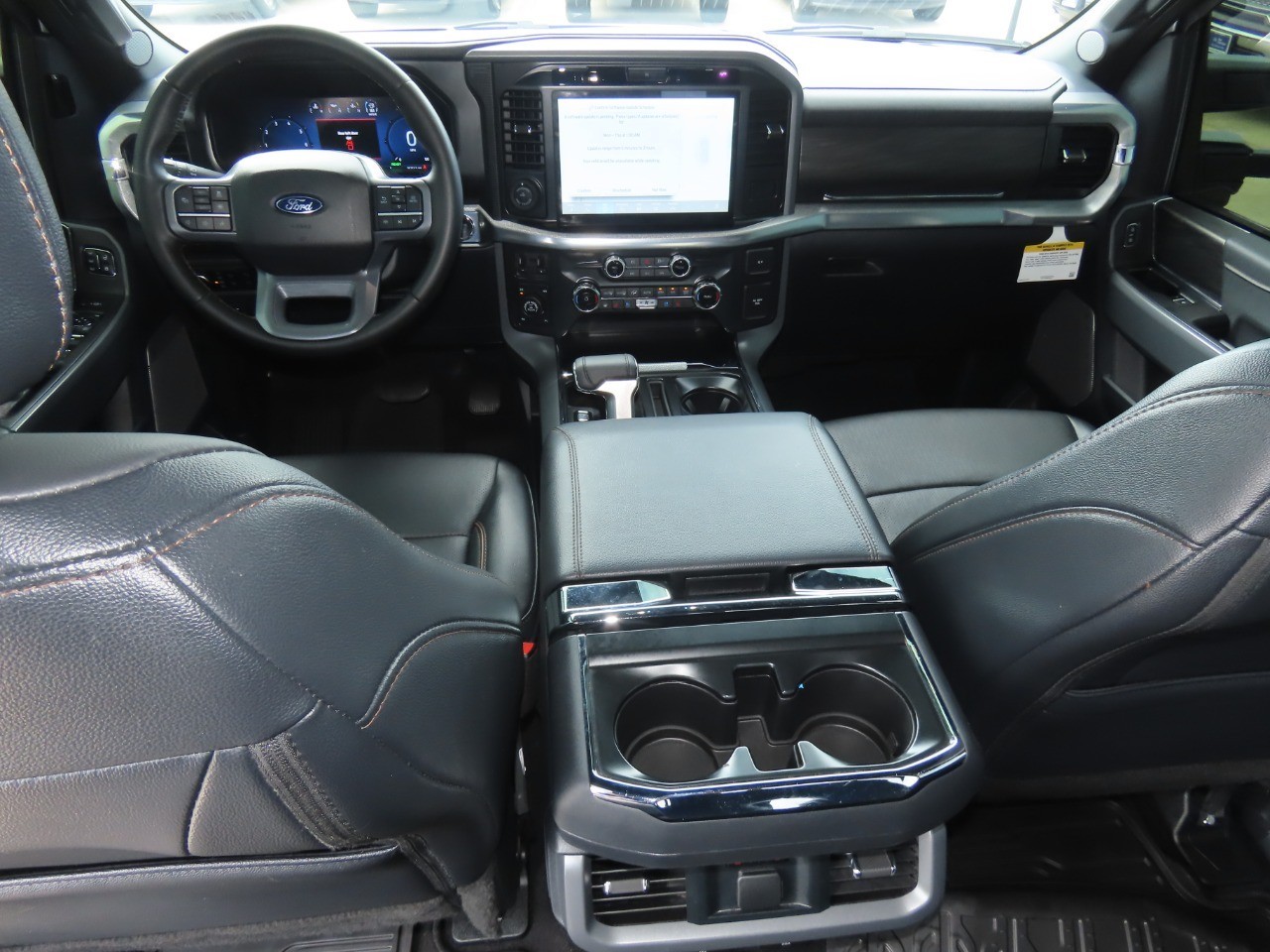 2025 Ford F-150 LARIAT Space White Metallic at Planet Ford