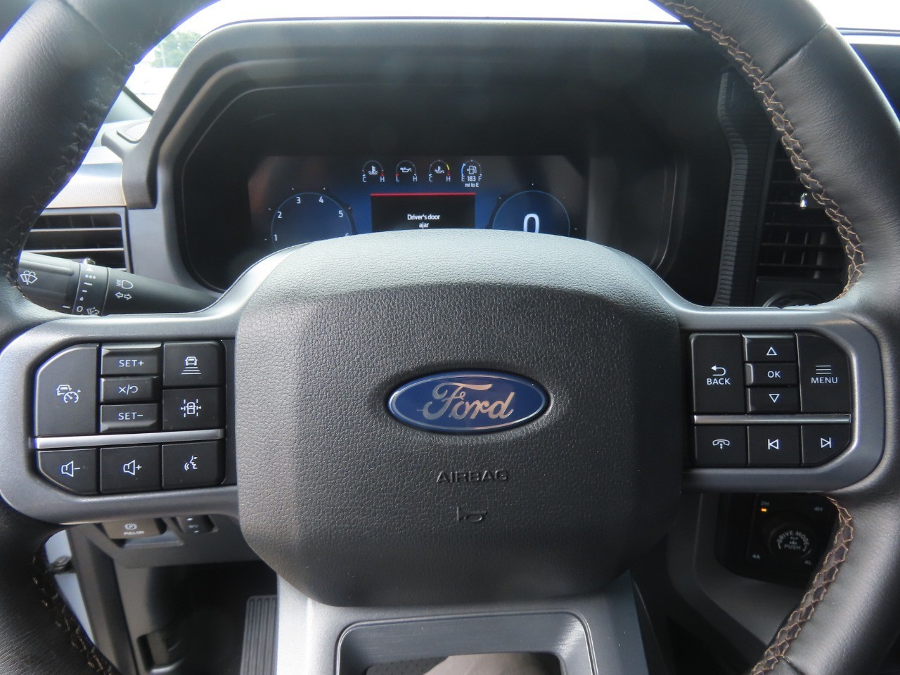 2025 Ford F-150 LARIAT Space White Metallic at Planet Ford