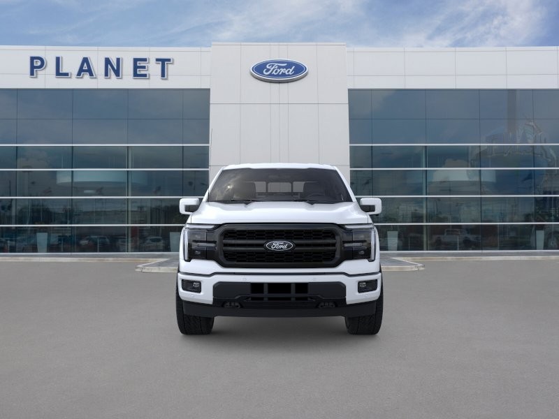 2026 Ford F-150 LARIAT Star White Metallic Tri-Coat at Planet Ford