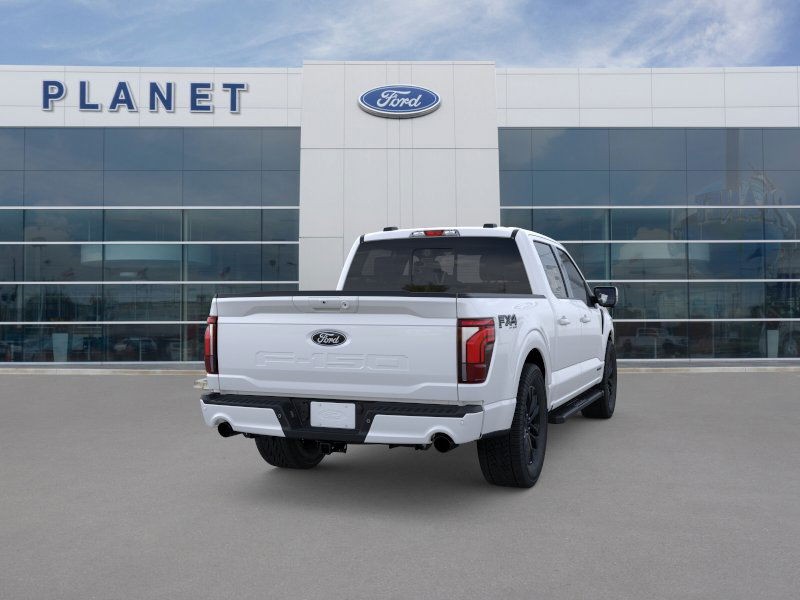 2026 Ford F-150 LARIAT Star White Metallic Tri-Coat at Planet Ford