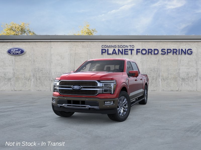 2026 Ford F-150 King Ranch Ruby Red Metallic Tinted Clearcoat at Planet Ford