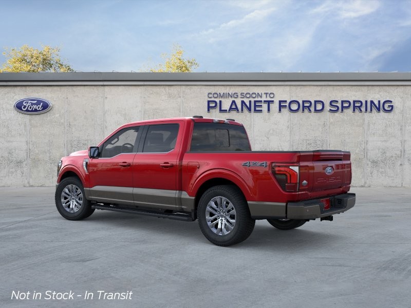 2026 Ford F-150 King Ranch Ruby Red Metallic Tinted Clearcoat at Planet Ford