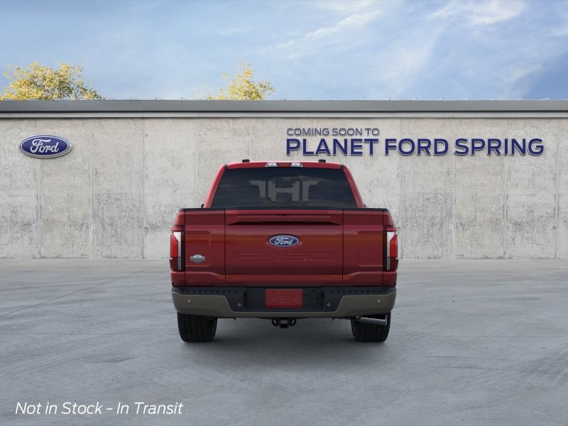 2026 Ford F-150 King Ranch Ruby Red Metallic Tinted Clearcoat at Planet Ford