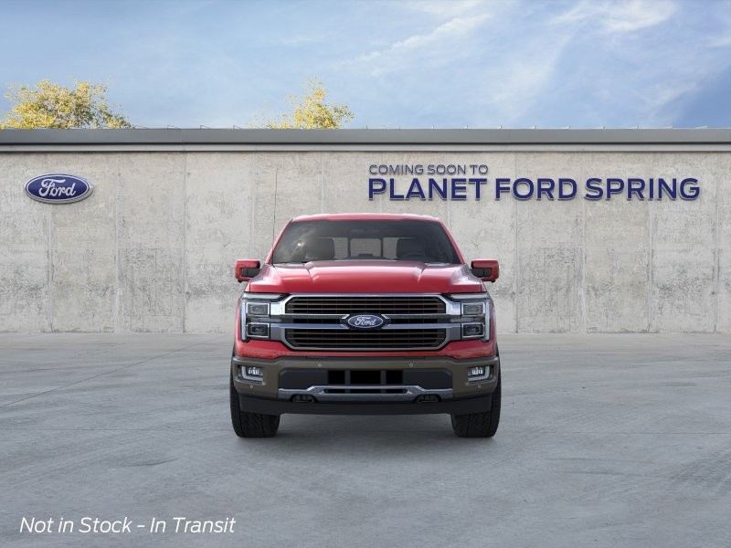 2026 Ford F-150 King Ranch Ruby Red Metallic Tinted Clearcoat at Planet Ford