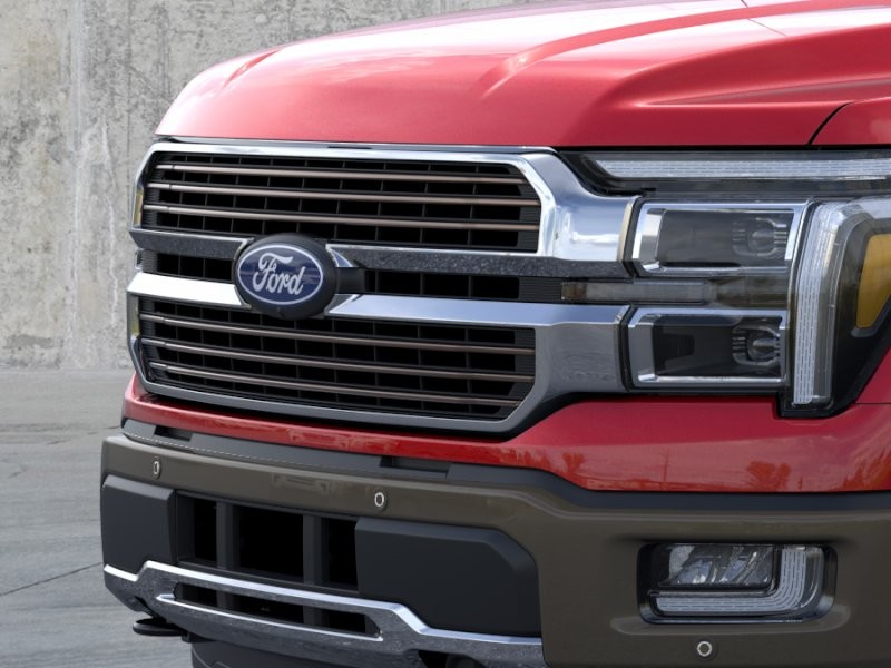 2026 Ford F-150 King Ranch Ruby Red Metallic Tinted Clearcoat at Planet Ford