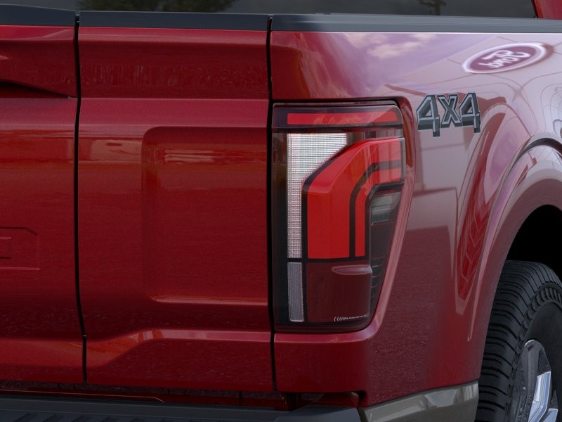 2026 Ford F-150 King Ranch Ruby Red Metallic Tinted Clearcoat at Planet Ford