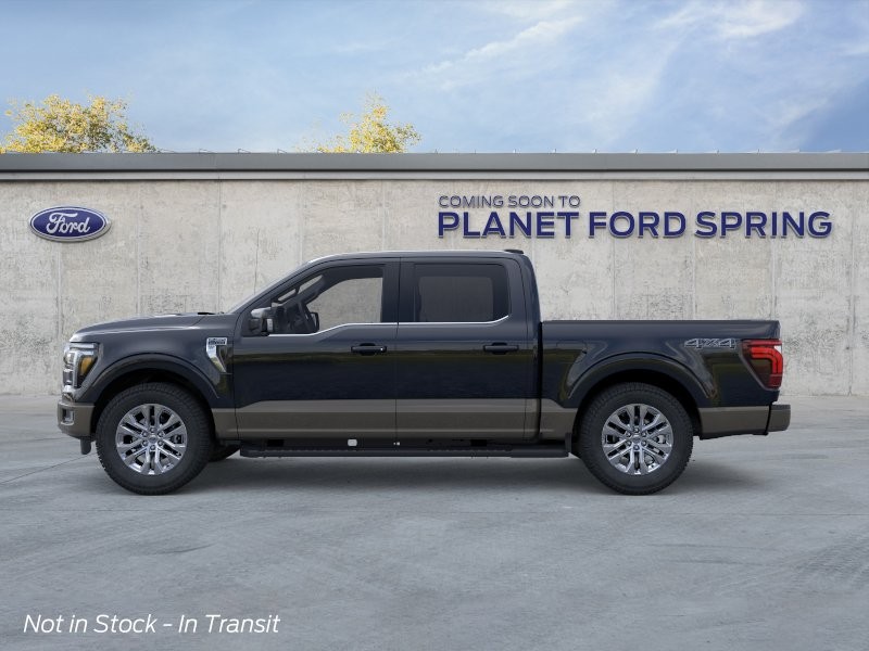 2026 Ford F-150 King Ranch Agate Black Metallic at Planet Ford