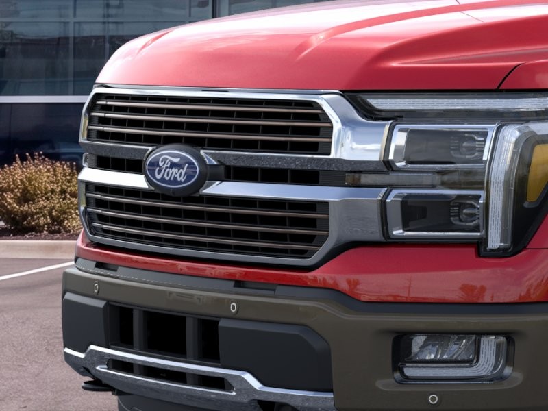 2026 Ford F-150 King Ranch Ruby Red Metallic Tinted Clearcoat at Planet Ford