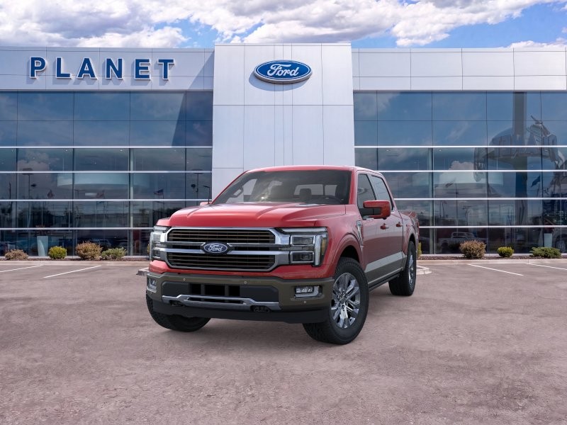 2026 Ford F-150 King Ranch Ruby Red Metallic Tinted Clearcoat at Planet Ford