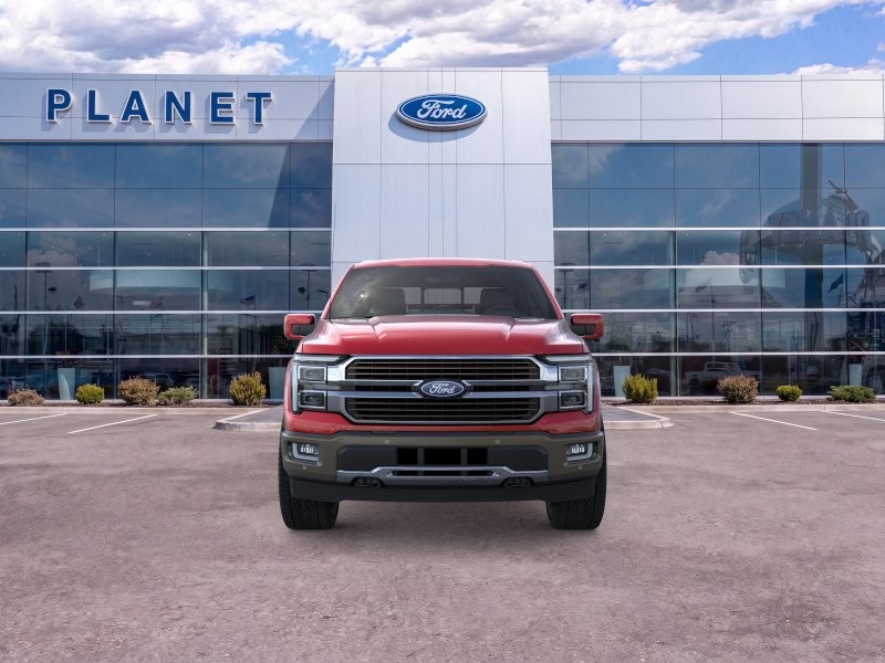 2026 Ford F-150 King Ranch Ruby Red Metallic Tinted Clearcoat at Planet Ford