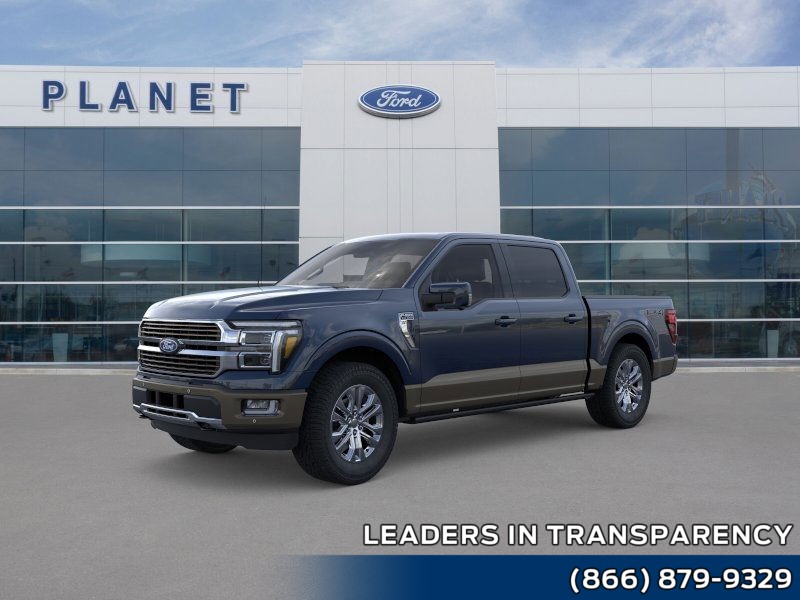 2025 Ford F-150 King Ranch Antimatter Blue Metallic at Planet Ford