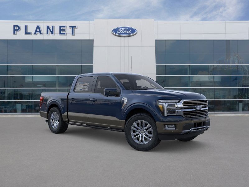 2025 Ford F-150 King Ranch Antimatter Blue Metallic at Planet Ford