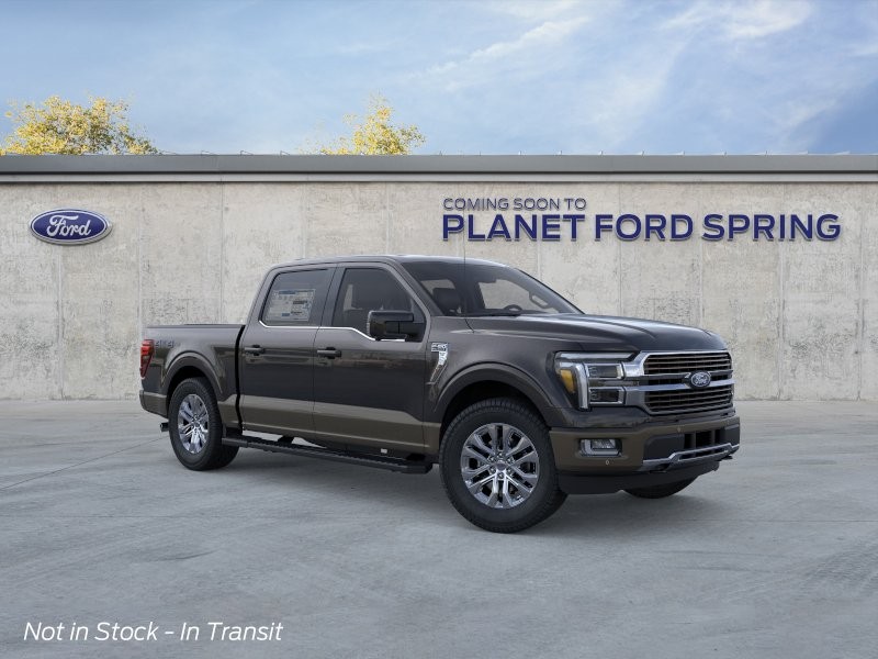 2026 Ford F-150 King Ranch Agate Black Metallic at Planet Ford