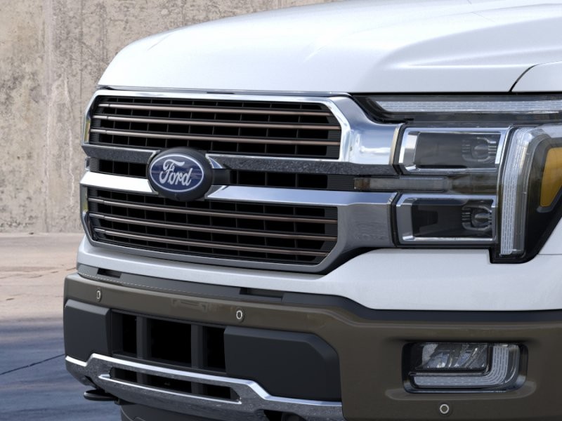 2026 Ford F-150 King Ranch Star White Metallic Tri-Coat at Planet Ford