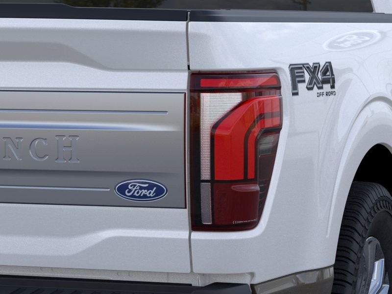 2026 Ford F-150 King Ranch Star White Metallic Tri-Coat at Planet Ford