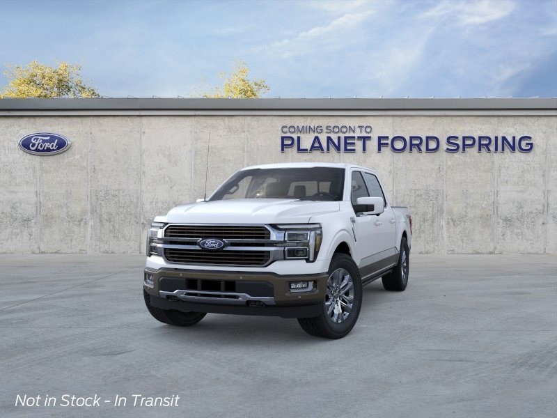 2026 Ford F-150 King Ranch Star White Metallic Tri-Coat at Planet Ford