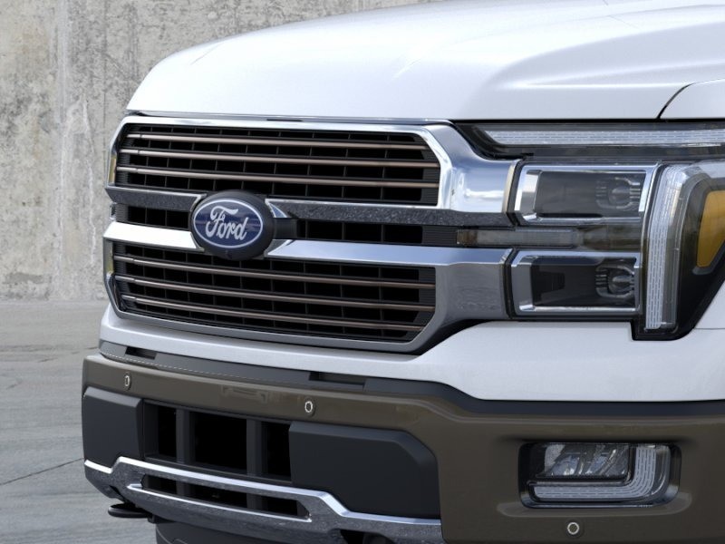 2026 Ford F-150 King Ranch Star White Metallic Tri-Coat at Planet Ford