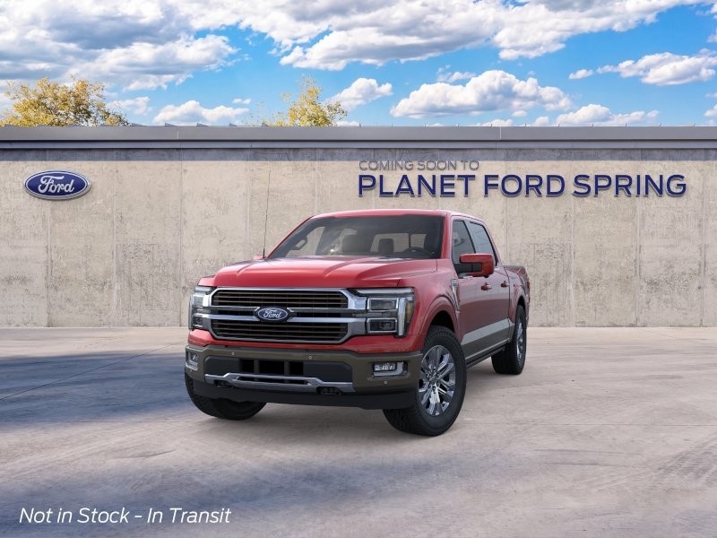 2026 Ford F-150 King Ranch Ruby Red Metallic Tinted Clearcoat at Planet Ford