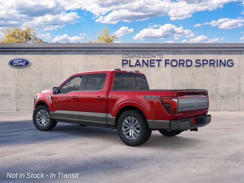 2026 Ford F-150 King Ranch Ruby Red Metallic Tinted Clearcoat at Planet Ford