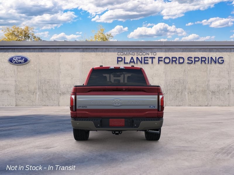 2026 Ford F-150 King Ranch Ruby Red Metallic Tinted Clearcoat at Planet Ford