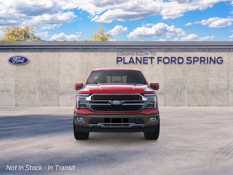 2026 Ford F-150 King Ranch Ruby Red Metallic Tinted Clearcoat at Planet Ford
