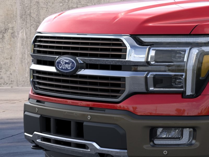 2026 Ford F-150 King Ranch Ruby Red Metallic Tinted Clearcoat at Planet Ford