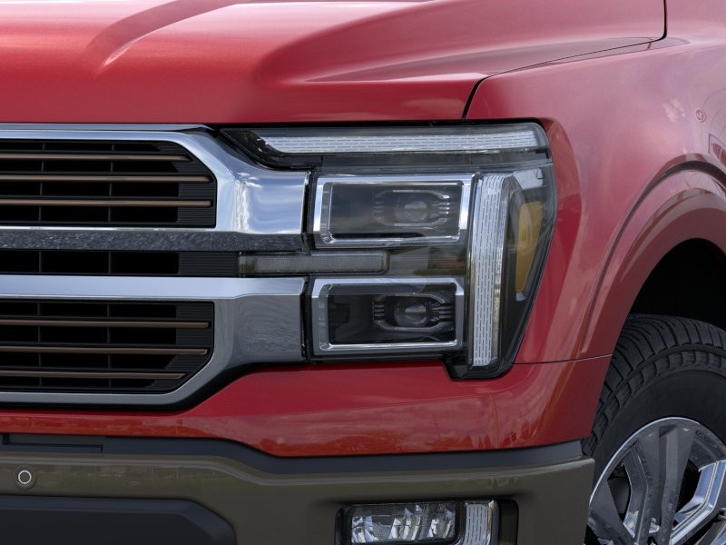 2026 Ford F-150 King Ranch Ruby Red Metallic Tinted Clearcoat at Planet Ford