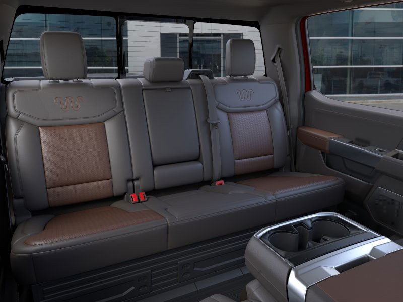 2025 Ford F-150 King Ranch Rapid Red Metallic Tinted Clearcoat at Planet Ford