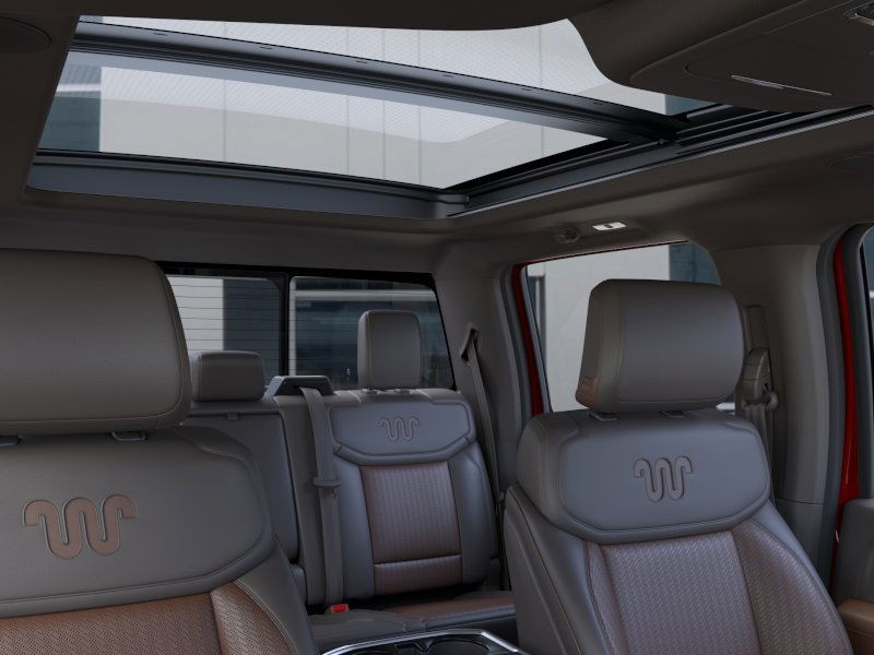 2025 Ford F-150 King Ranch Rapid Red Metallic Tinted Clearcoat at Planet Ford