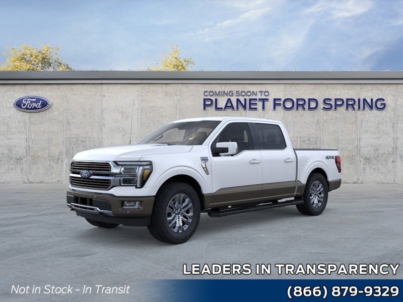 Star White Metallic Tri-Coat 2026 Ford F-150 King Ranch SuperCrew 4WD Pickup Truck Four-Wheel Drive Automatic