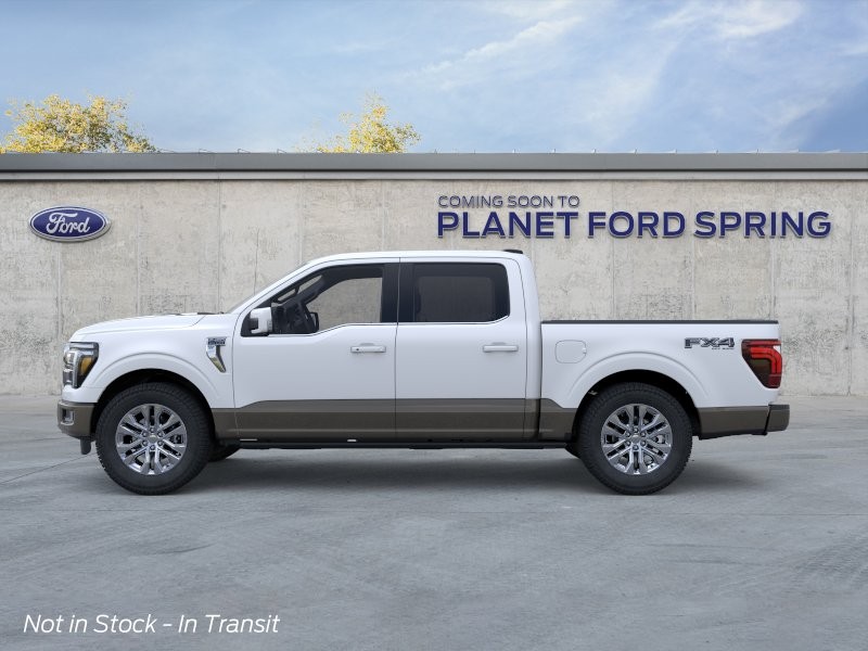 2026 Ford F-150 King Ranch Star White Metallic Tri-Coat at Planet Ford