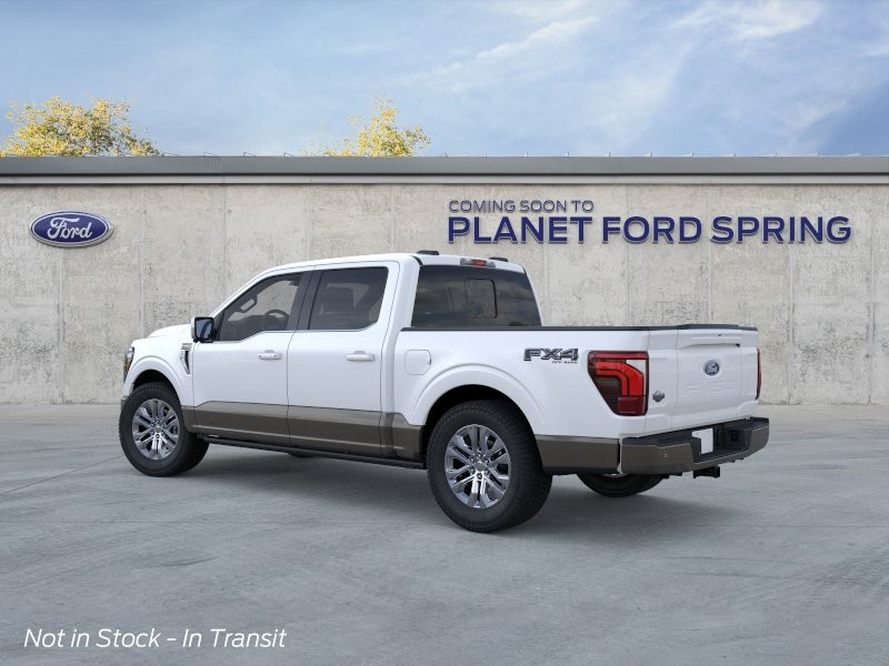 2026 Ford F-150 King Ranch Star White Metallic Tri-Coat at Planet Ford