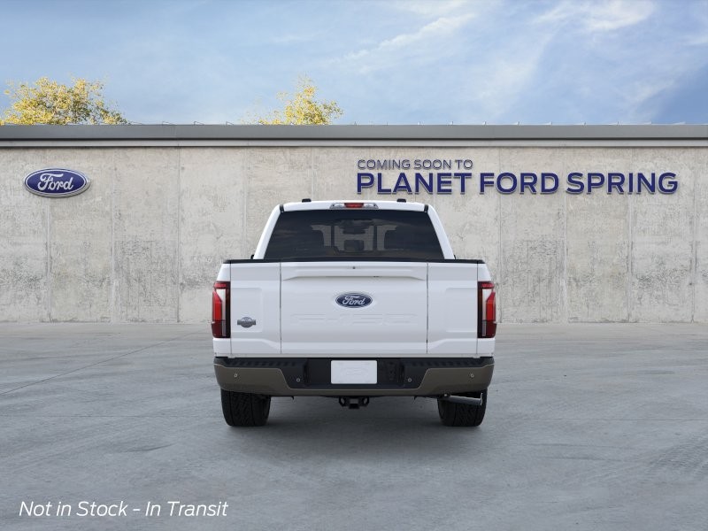 2026 Ford F-150 King Ranch Star White Metallic Tri-Coat at Planet Ford