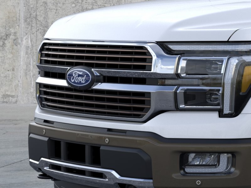 2026 Ford F-150 King Ranch Star White Metallic Tri-Coat at Planet Ford