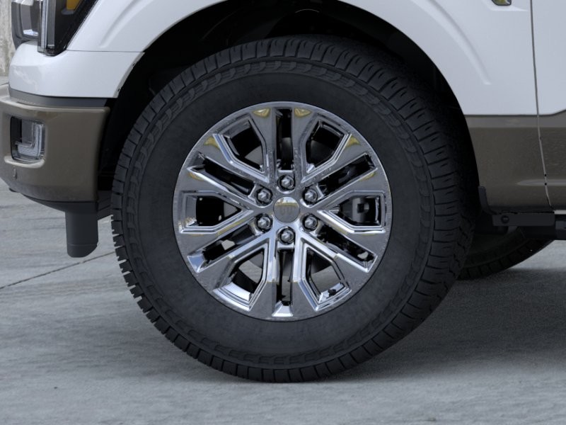 2026 Ford F-150 King Ranch Star White Metallic Tri-Coat at Planet Ford