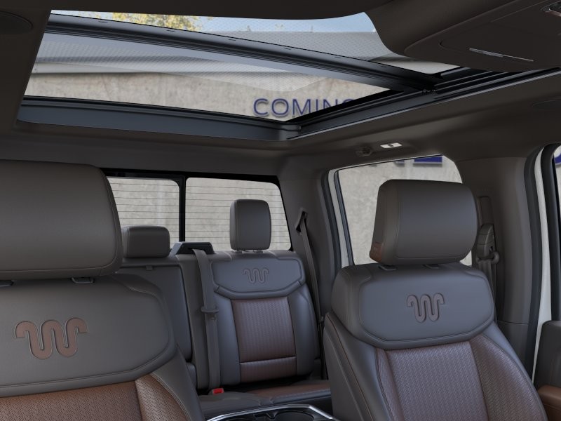 2026 Ford F-150 King Ranch Star White Metallic Tri-Coat at Planet Ford