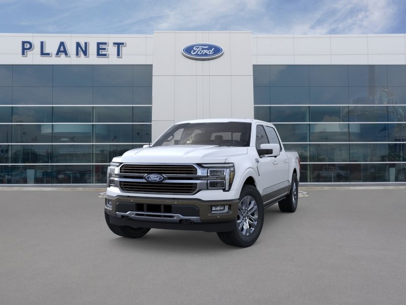 2026 Ford F-150 King Ranch Star White Metallic Tri-Coat at Planet Ford