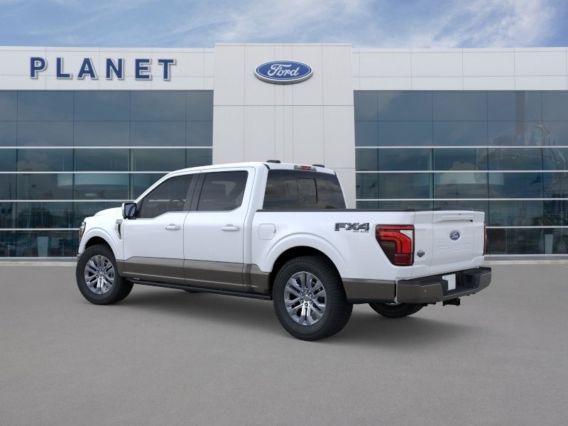 2026 Ford F-150 King Ranch Star White Metallic Tri-Coat at Planet Ford