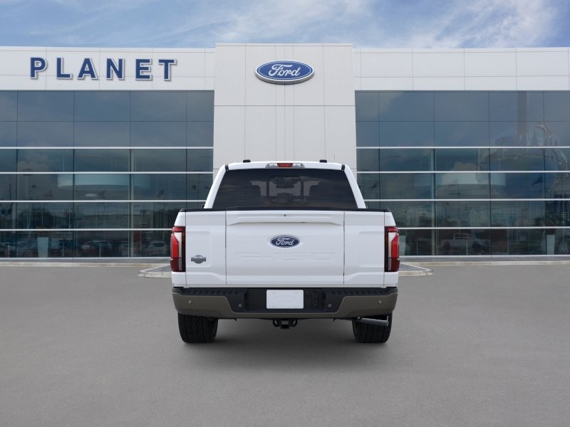 2026 Ford F-150 King Ranch Star White Metallic Tri-Coat at Planet Ford