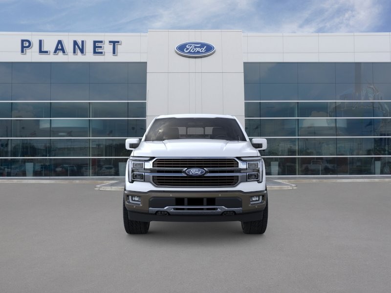 2026 Ford F-150 King Ranch Star White Metallic Tri-Coat at Planet Ford